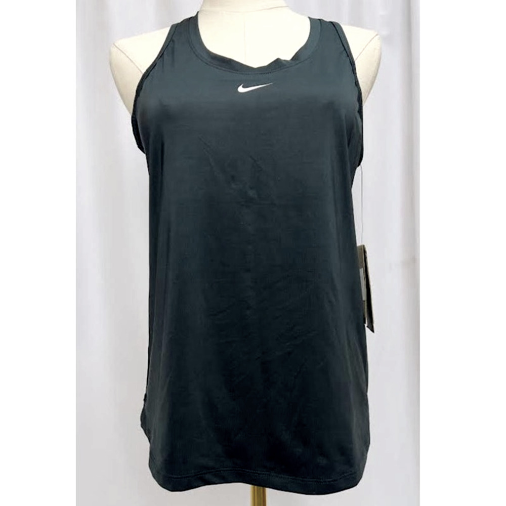 NWT! Nike Training One‎ Dri-FIT Tank Top in Black LARGE